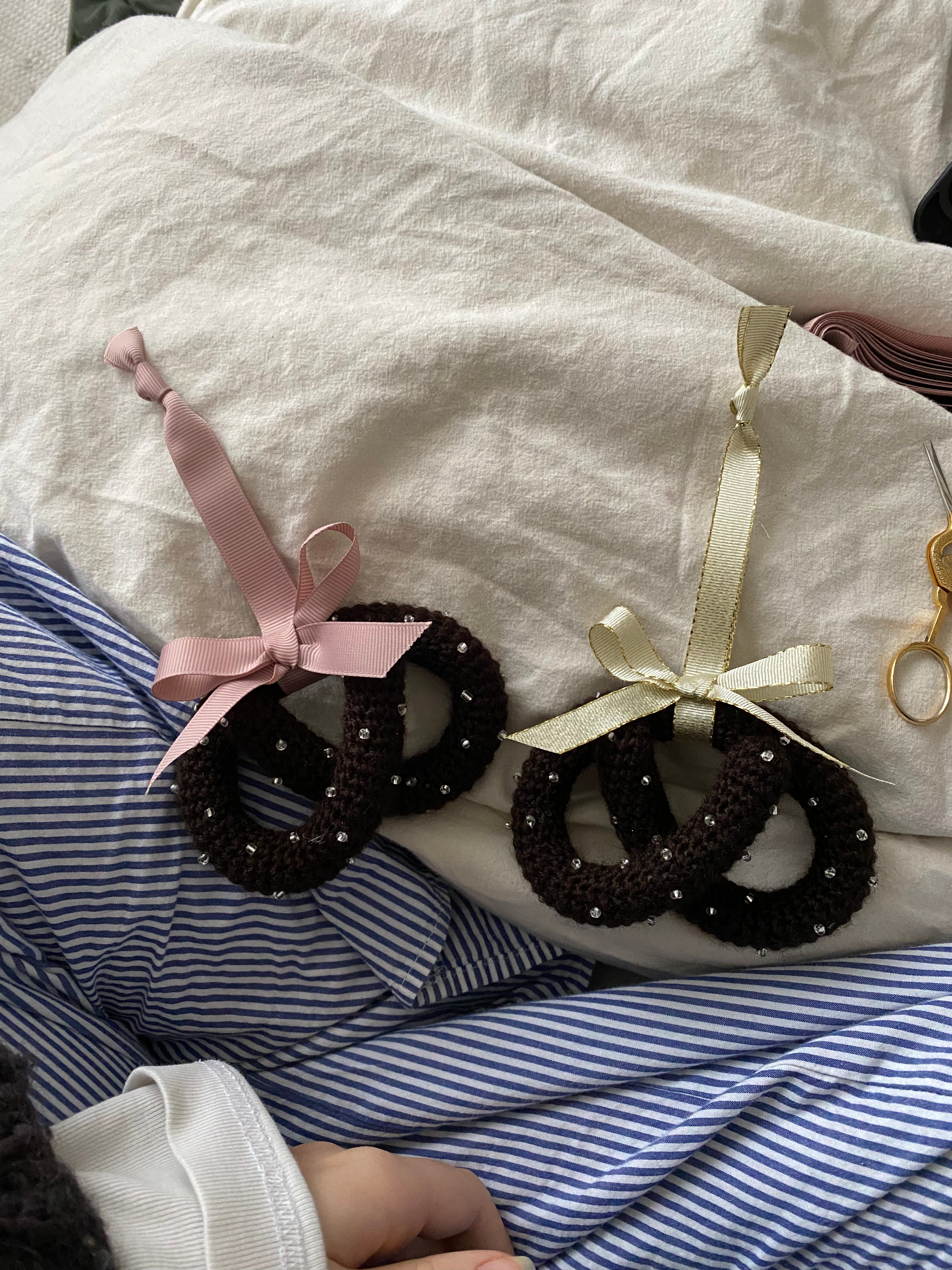 Hæklet kringle (danish)